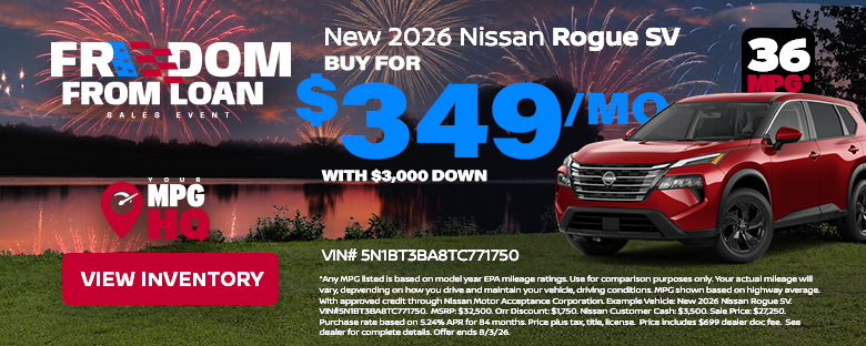 New 2026 Nissan Rogue