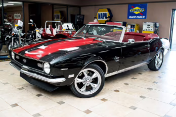 1968 Tuxedo Black &amp; Red Chevrolet Camaro