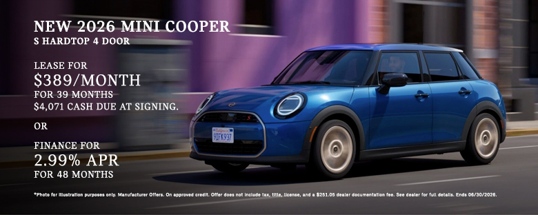 Lease for $389/mo for 39 mos with $4,071 cash due at signing or finance for 2.99% APR for 48 mos.