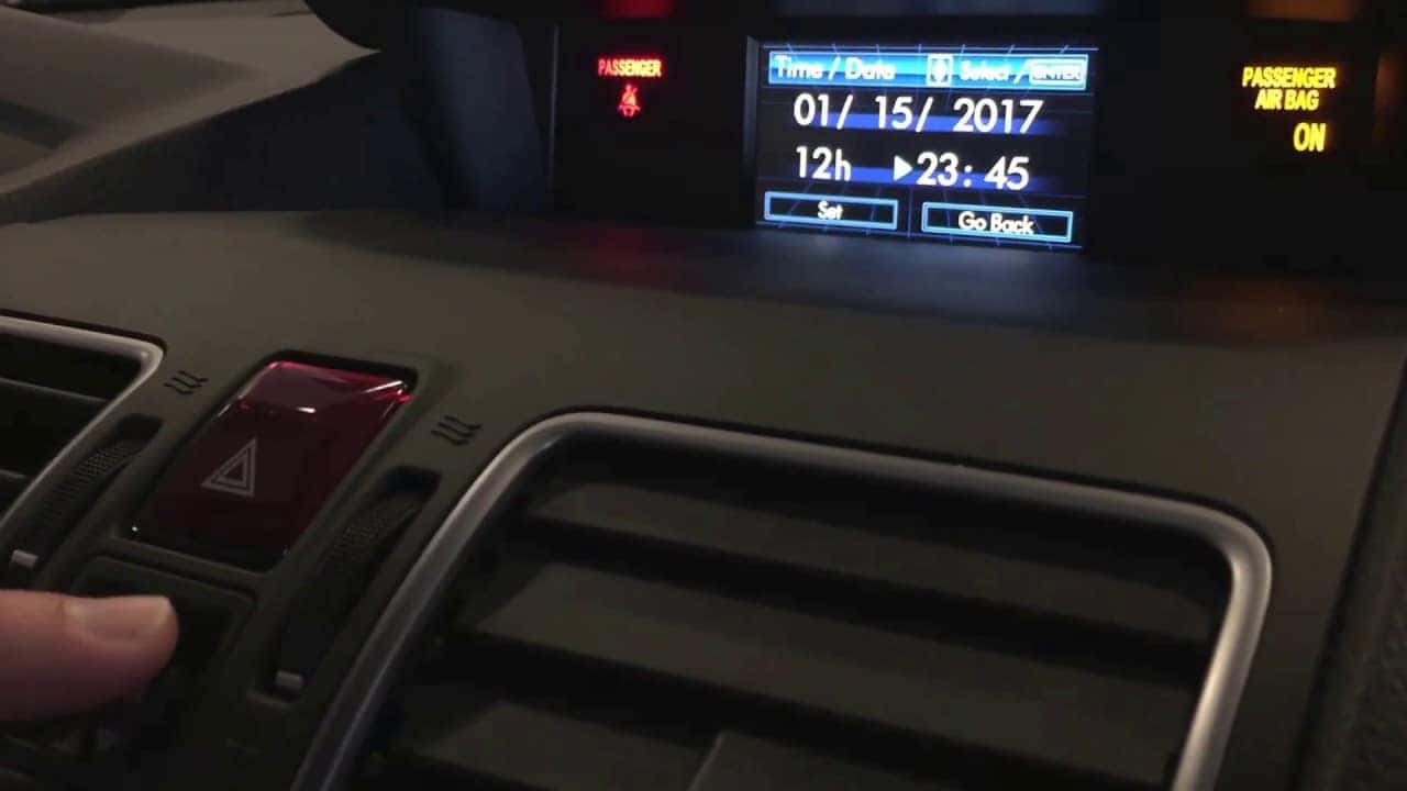 How to change the time on subaru how to change clock on subaru wilsonville subaru