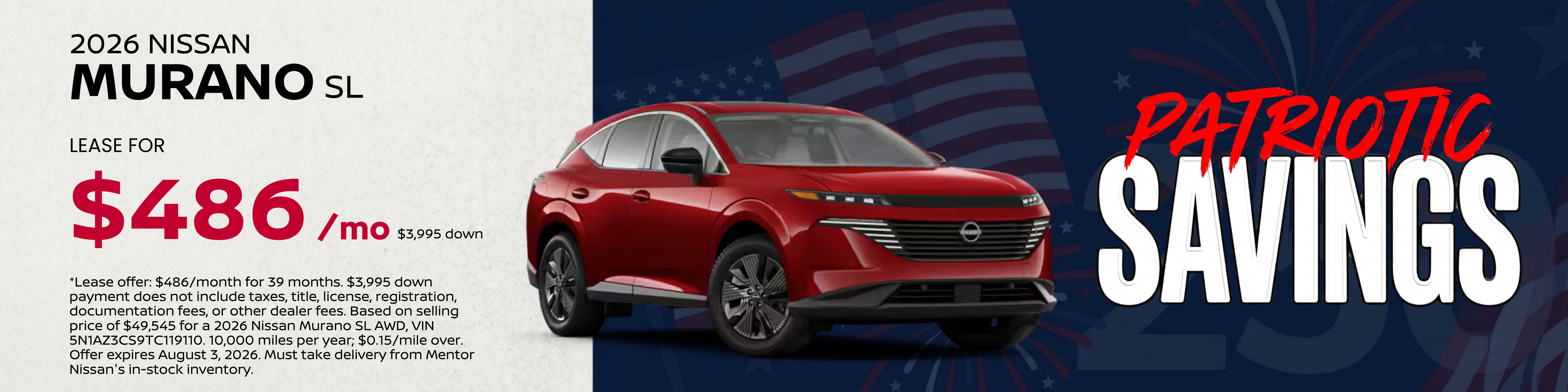 Murano SL Lease 