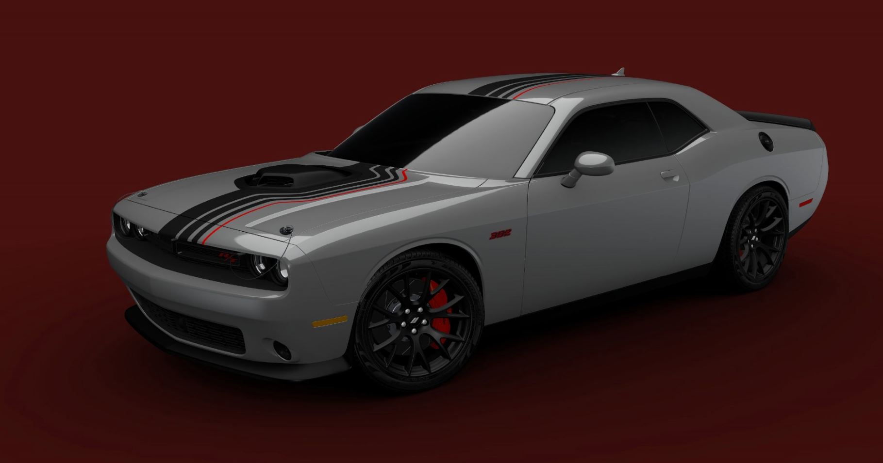 2023 Destroyer Grey Dodge Challenger R/T Scat Pack Shakedown