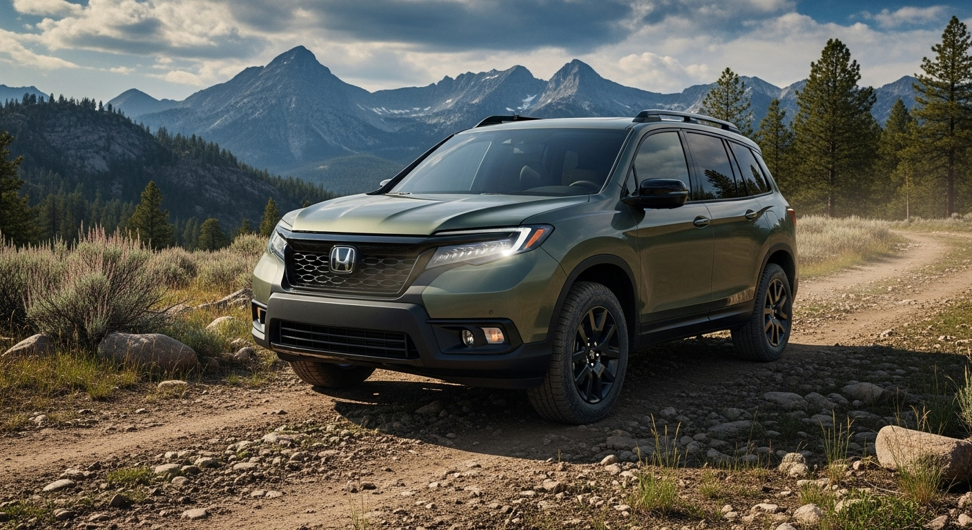 The 2025 Honda Passport is designed for off-road adventures, offering advanced all-wheel-drive capabilities and a robust suspension system. Available at Kunes Honda of Quincy, it is perfect for those seeking a reliable and adventurous vehicle.