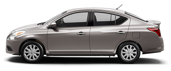 2017 Nissan Versa sedan in Titanium