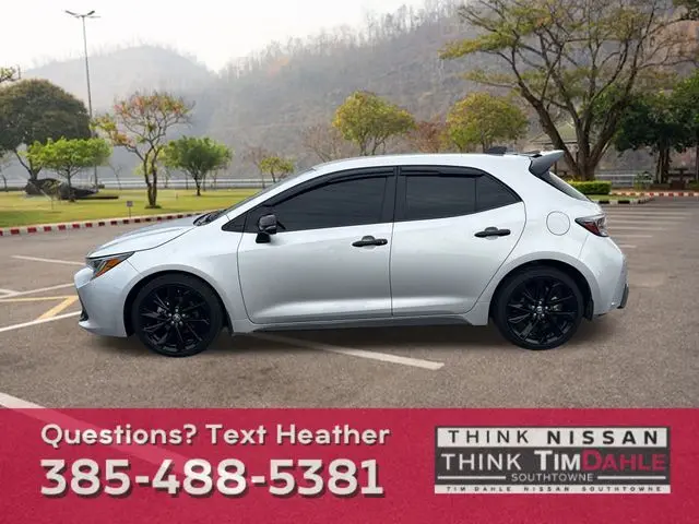Used 2022 Toyota Corolla Hatchback Nightshade with VIN JTND4MBE1N3190835 for sale in South Jordan, UT
