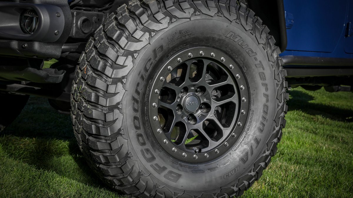 2021 Jeep Gladiator Top Dog Concept 17-inch JPP Beadlock-capable Aluminum Wheels