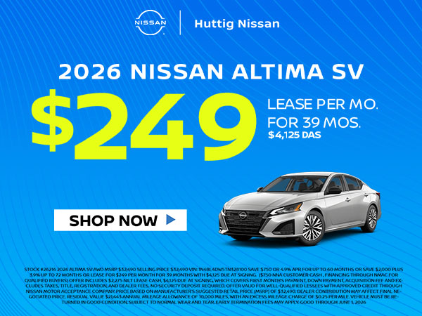 2026 Altima SV AWD SAVE $750