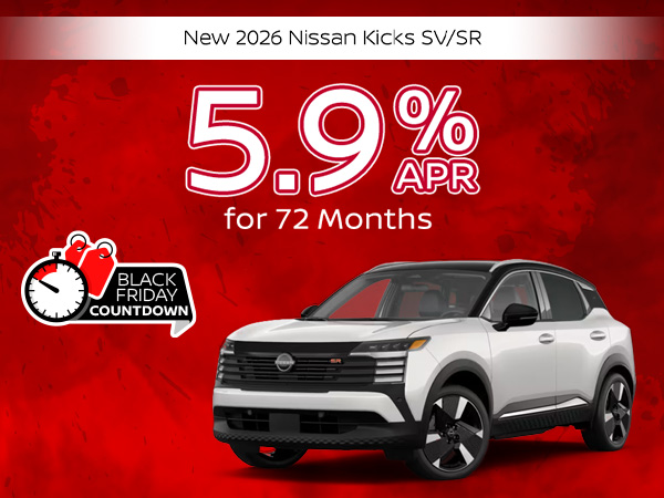 New 2026 Kicks SV/SR