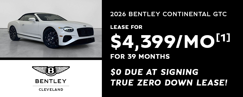 2026 Bentley Continental GTC