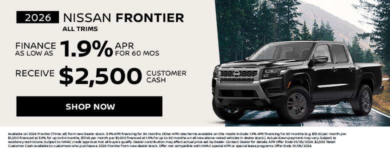 2026 Nissan Frontier