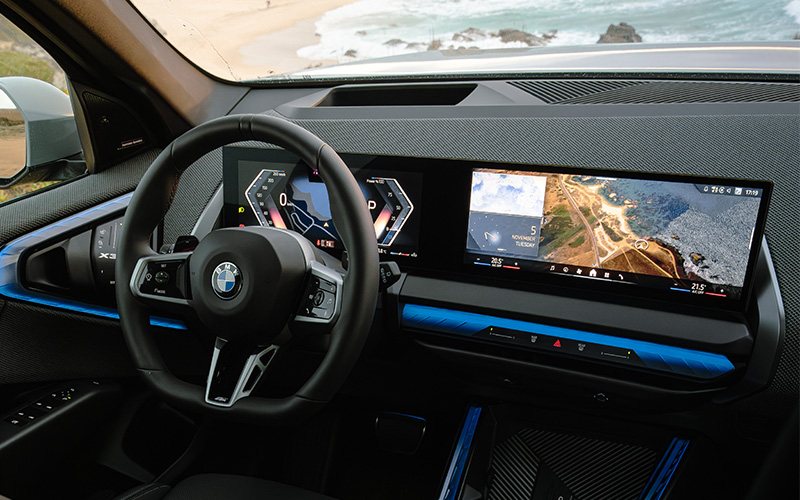 Dashboard Image_ alt text – Dashboard image of the BMW X3