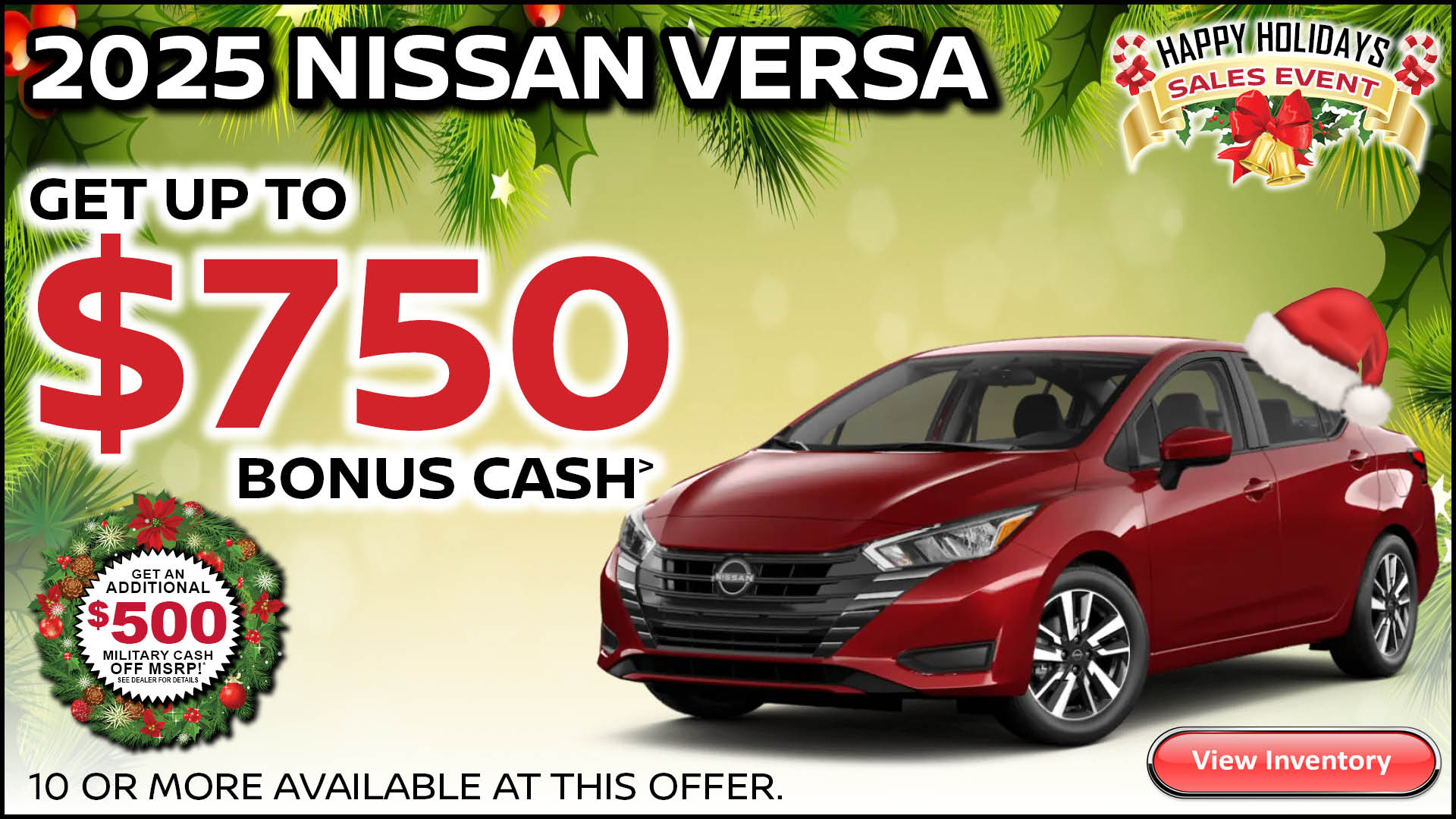 2025 Nissan Versa in Riverside, CA