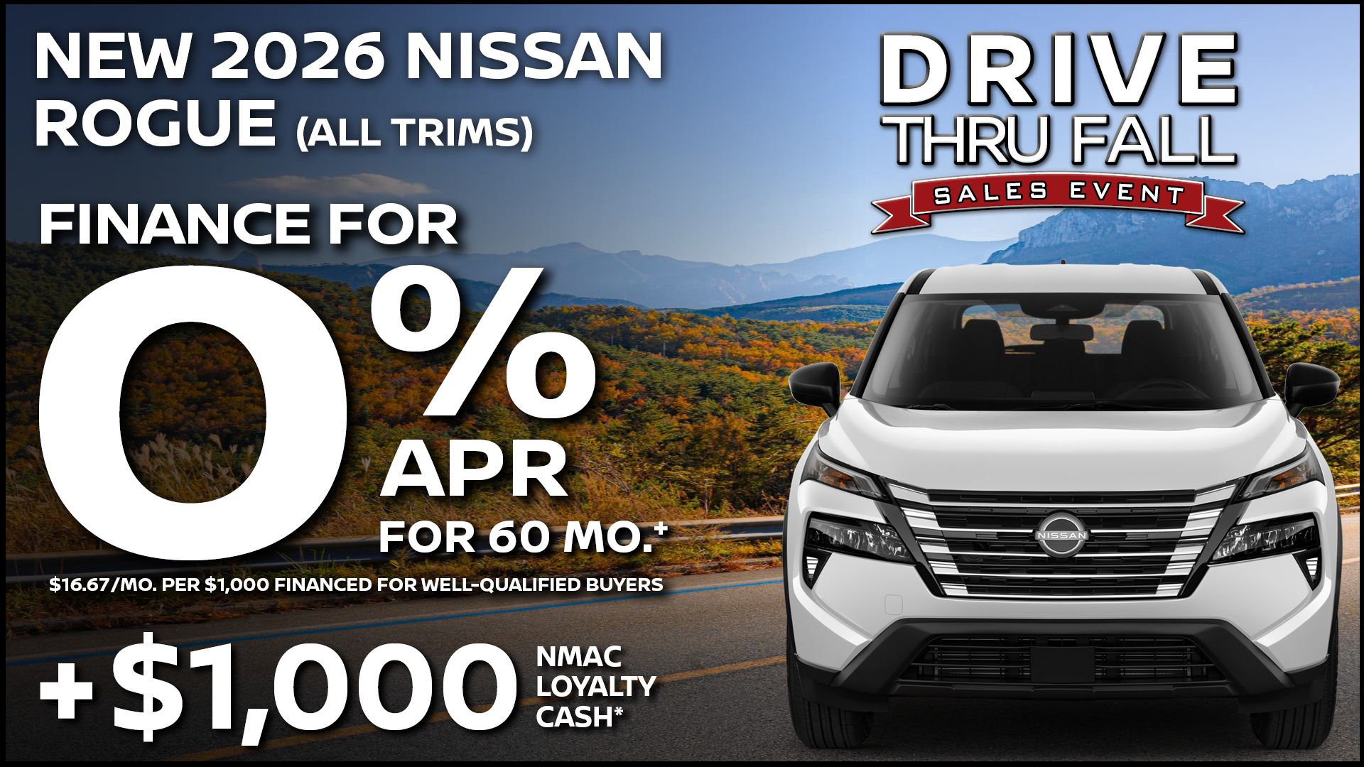2026 Nissan Frontier SV Crew Cab Lease Special