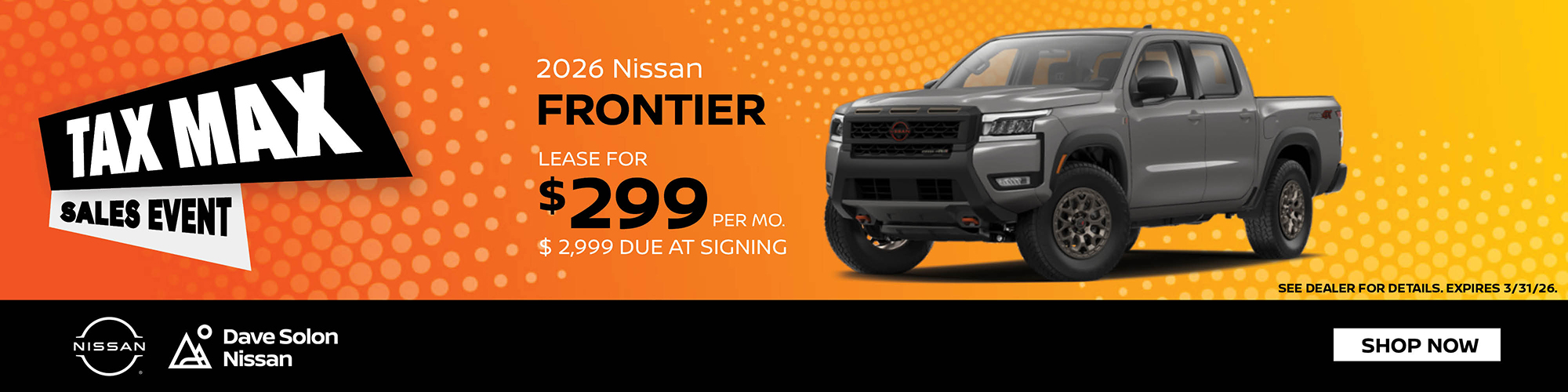 2026 Nissan Frontier