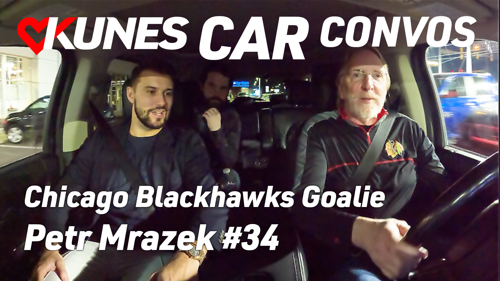 Kunes Car Convos: Petr Mrazek Goalie for the Chicago Blackhawks