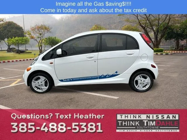 Used 2012 Mitsubishi i-MiEV ES with VIN JA3215H15CU008915 for sale in South Jordan, UT