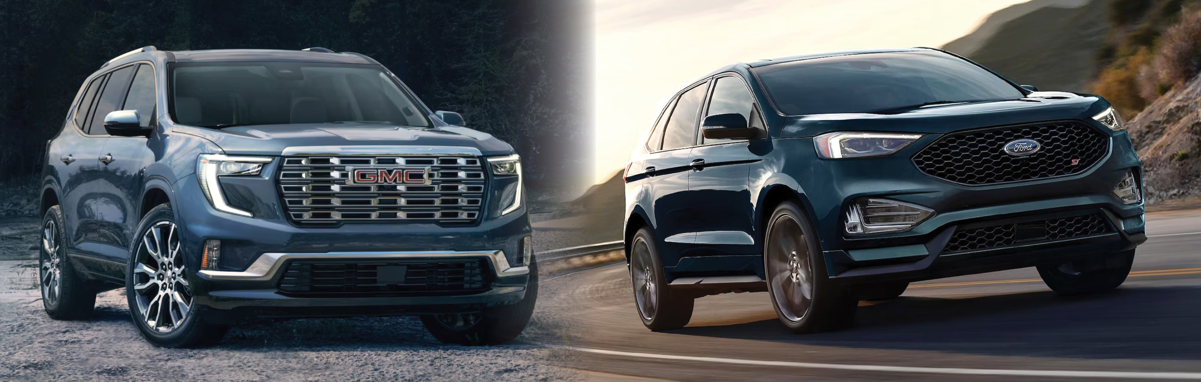 2025 GMC Acadia vs 2024 Ford Edge