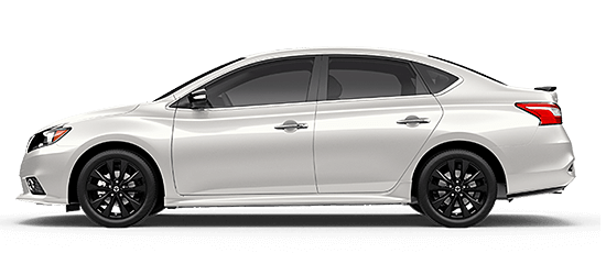 2017 Nissan Sentra SR Turbo Midnight Edition sedan, side profile