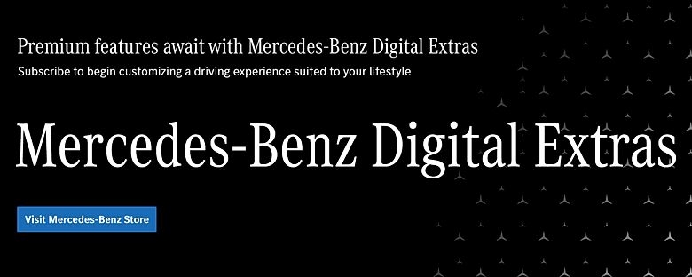 Mercedes-Benz Digital Extras available