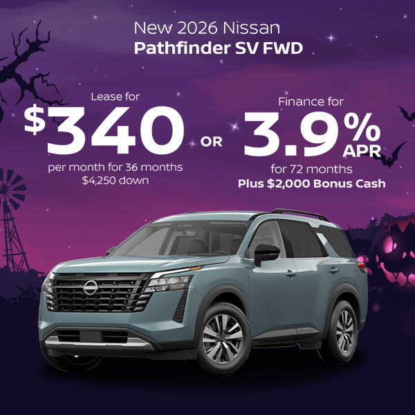 New 2026 Nissan Pathfinder SV FWD 