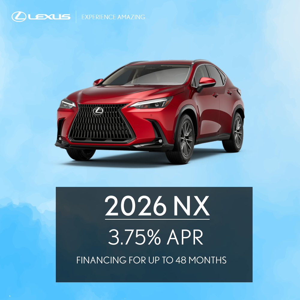 Select New 2026 Lexus NX Models