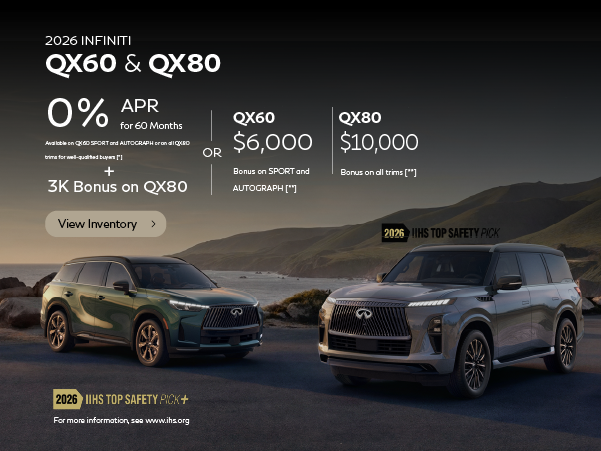 SD 2026 QX60 and QX80 JUL