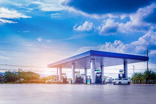 gas station for bmw