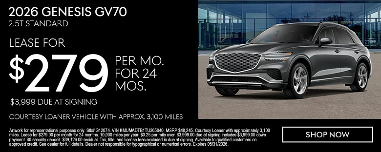 2026 Genesis GV70
