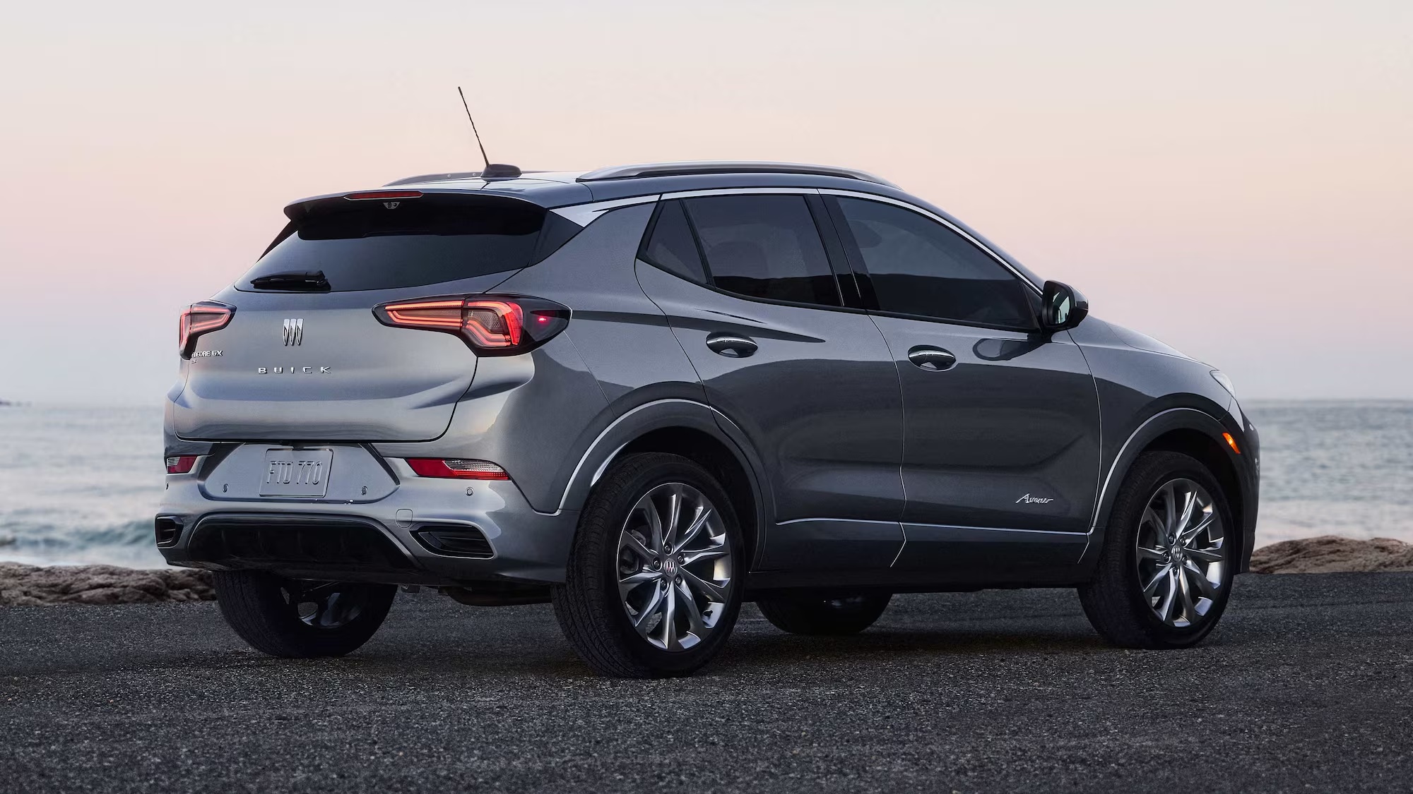 Buick Encore GX at sunset
