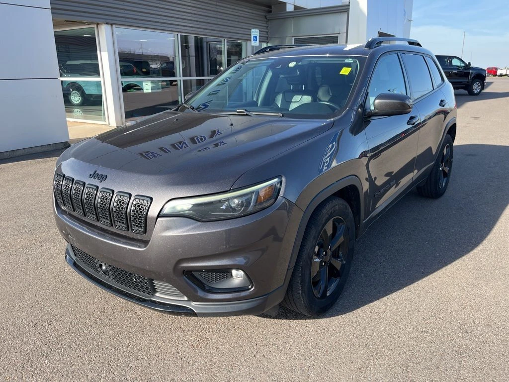 Used 2021 Jeep Cherokee Altitude with VIN 1C4PJLLB6MD112200 for sale in Alva, OK