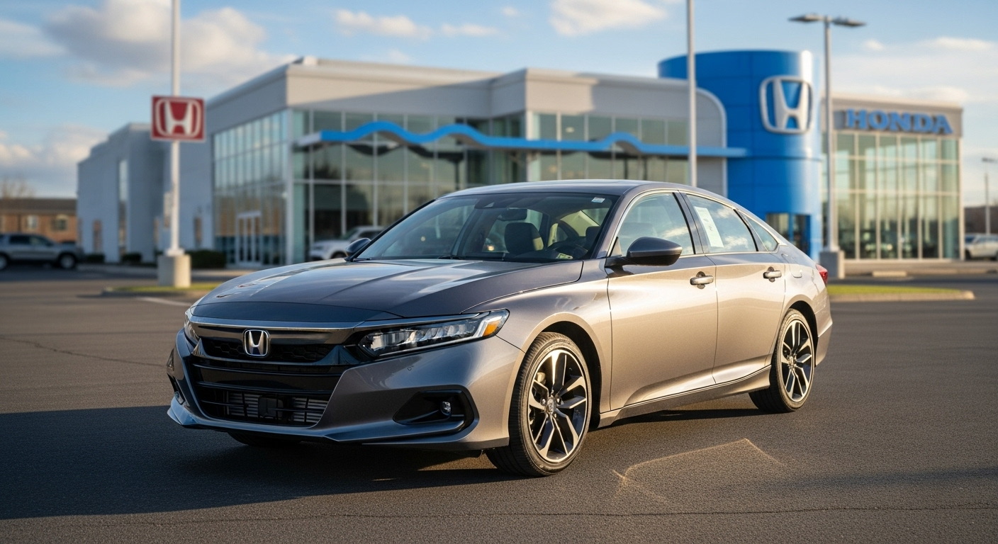 Explore the 2024 Honda Accord at Kunes Honda of Quincy. Check out our inventory and find the perfect model for you. Shop New Hondas today!
