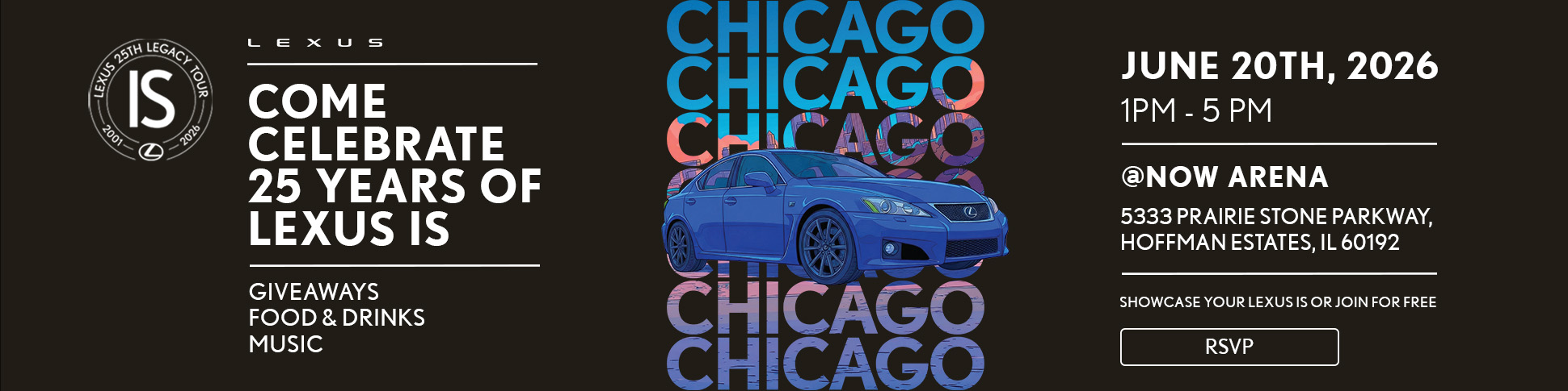 Lexus IS 25th Anniversary Tour