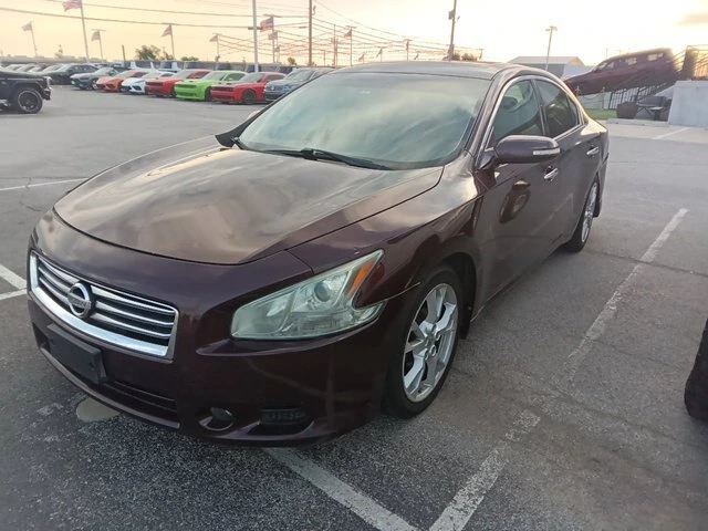 Used 2014 Nissan Maxima SV with VIN 1N4AA5AP2EC908293 for sale in Tulsa, OK