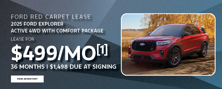 2025 Ford Explorer Active 4WD with Comfort Package