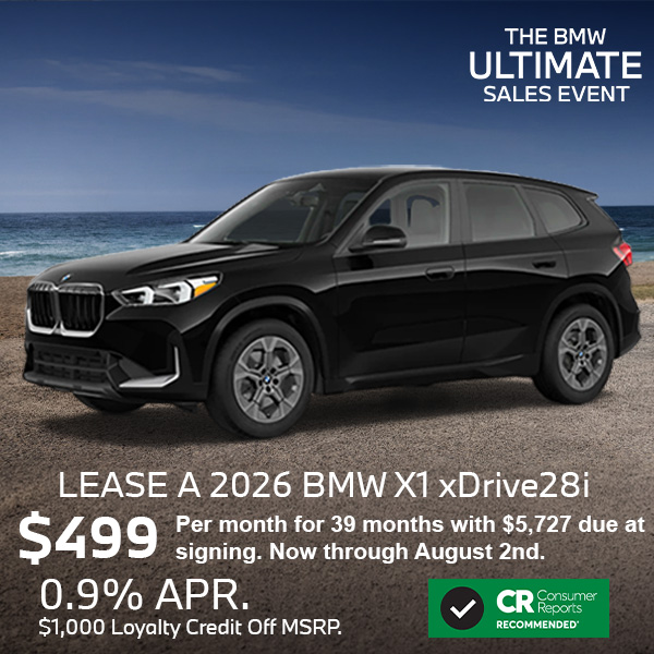 Lease The BMW X1 in Roxbury NJ