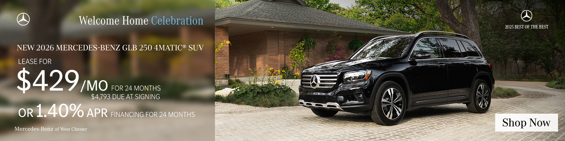 New 2026 Mercedes‑Benz GLB 250 4MATIC® SUV