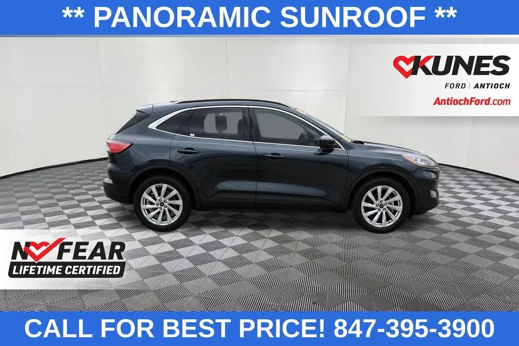 Used 2022 Ford Escape Titanium with VIN 1FMCU9DZ6NUA97344 for sale in Antioch, IL