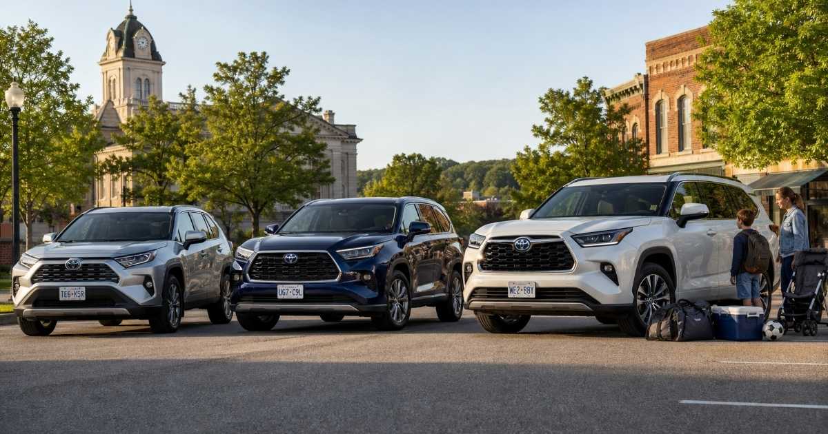 2026 Toyota SUV Comparison Guide | RAV4 vs
Highlander vs Grand Highlander for MO Families