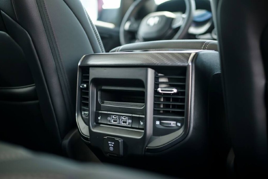 2026 RAM 1500 Interior Cabin Rear Seating Center Console