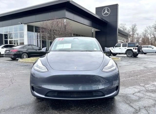 Used 2023 Tesla Model Y Long Range with VIN 7SAYGDEE1PA052730 for sale in West Chester Township, OH
