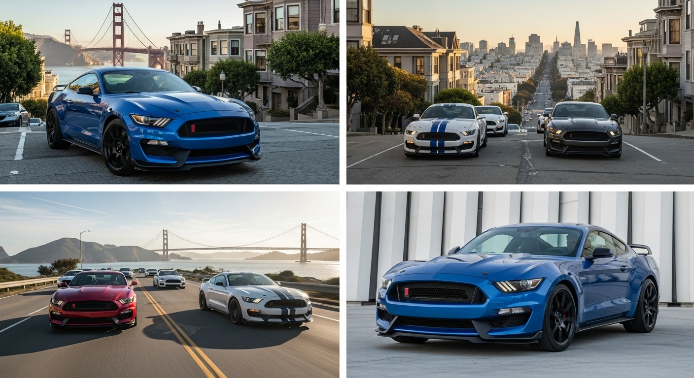 Explore the 2025 Shelby Mustang GT350 lineup in San Francisco, CA. Specs, trims, and delivery options. We deliver anywhere in the U.S.