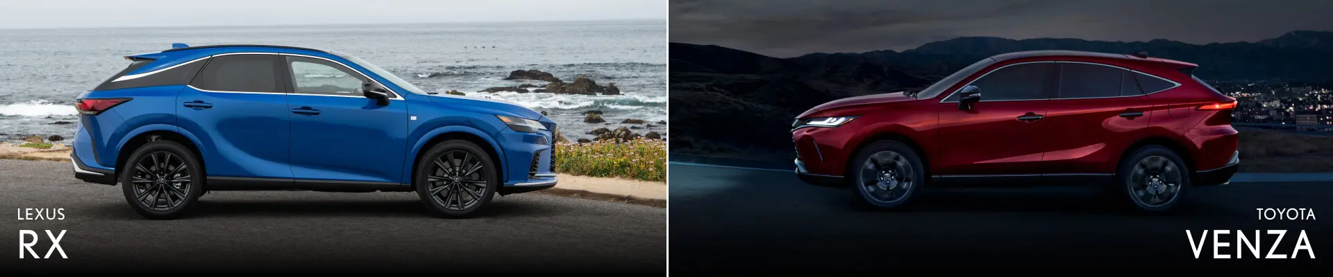 Lexus RX vs. Toyota Venza