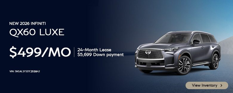 2026 INFINITI QX60 LUXE