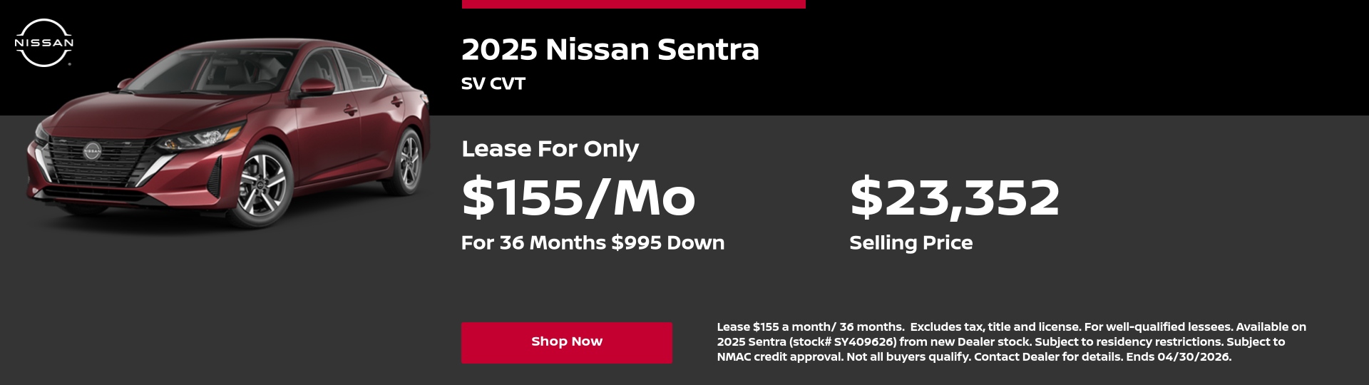 2025 Nissan Sentra