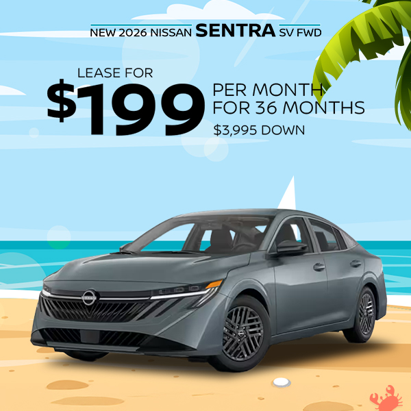 New 2026 Nissan Sentra SV FWD