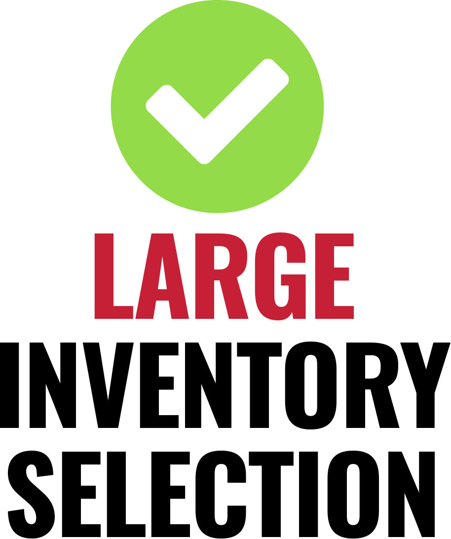 Large Inventory Selection