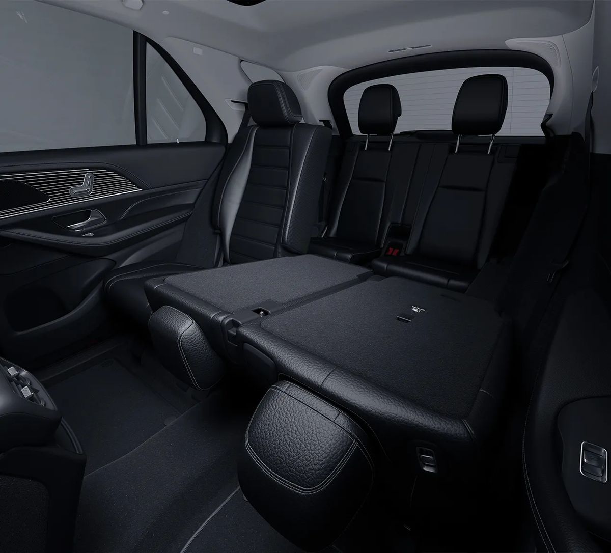 Rear seats of the 2026 Mercedes-Benz GLE