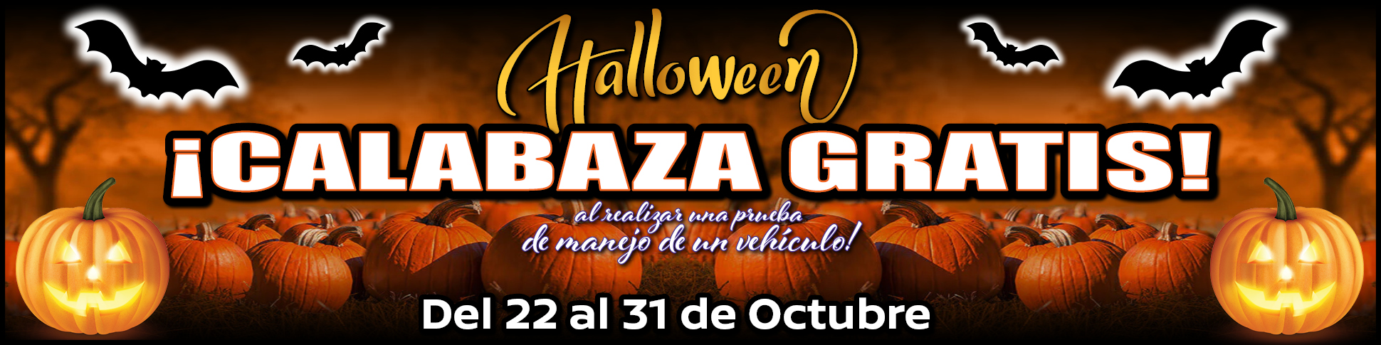 Hemet CDJR Halloween Pumpkin Giveaway