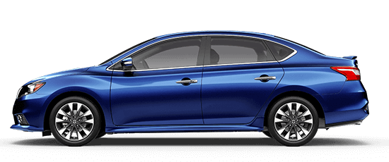 2018 Nissan Sentra SR Turbo sedan, side profile