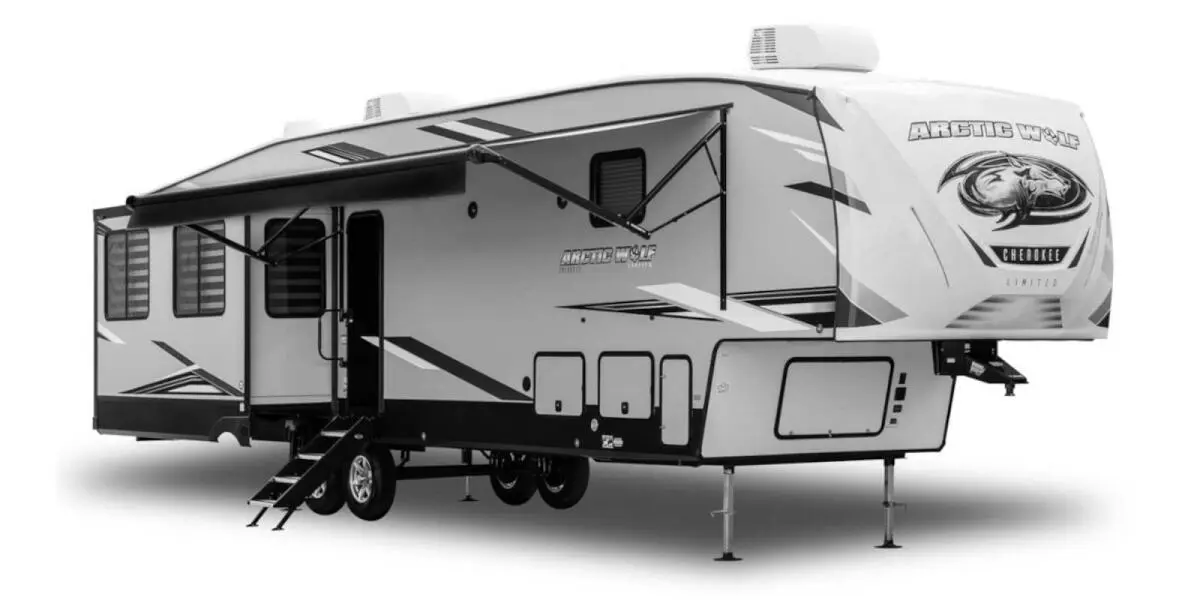 2022 Forest River® Cherokee Arctic Wolf Suite 3990SUITE at Kunes RV